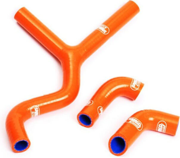 サムコスポーツ / Samco Sport KTM 450 SX 2001 - 2006 3 ピース シリコンラジエーター クーラントホー?