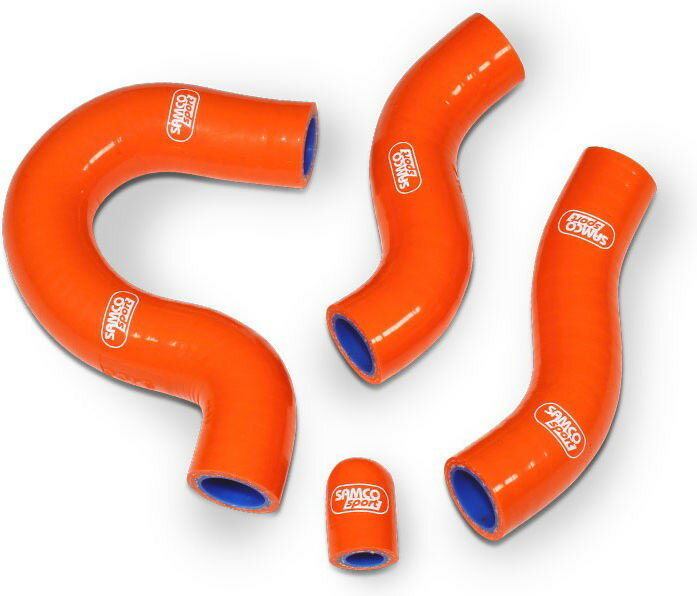 サムコスポーツ / Samco Sport KTM 450 EXC-F 2012 - 2016 4 ピース サーモスタットバイパス シリコンラ?