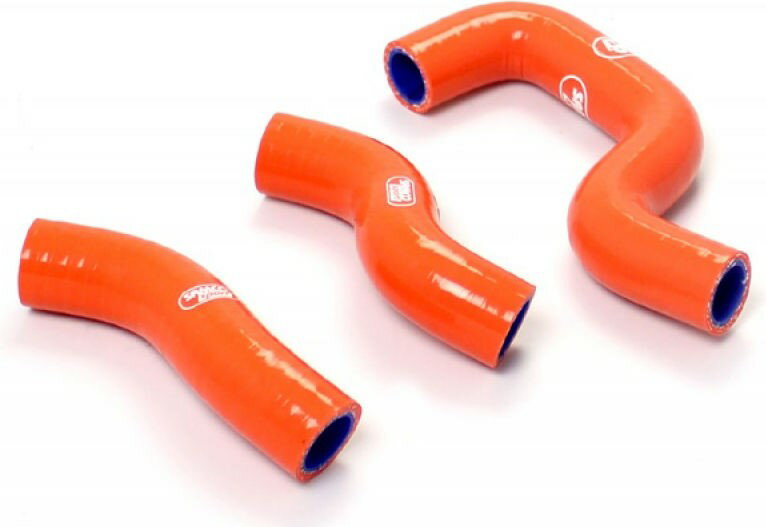 サムコスポーツ / Samco Sport KTM 450 SX-F 2013 - 2015 3 ピース シリコンラジエーター クーラントホー