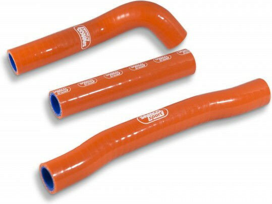 サムコスポーツ / Samco Sport KTM 125 SX 2016 - 2018 3 ピース シリコンラジエーター クーラントホー?