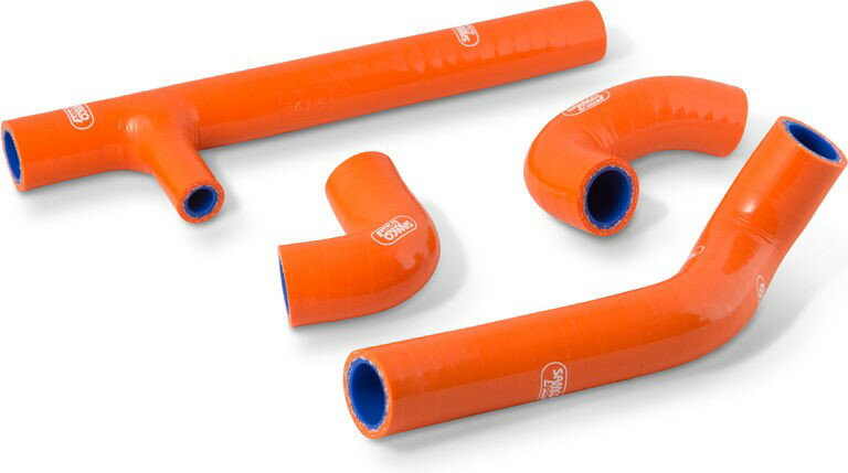 サムコスポーツ / Samco Sport KTM 125 XC-W 2017 - 2019 4 ピース OEM リプレイスメント シリコンラジエ?