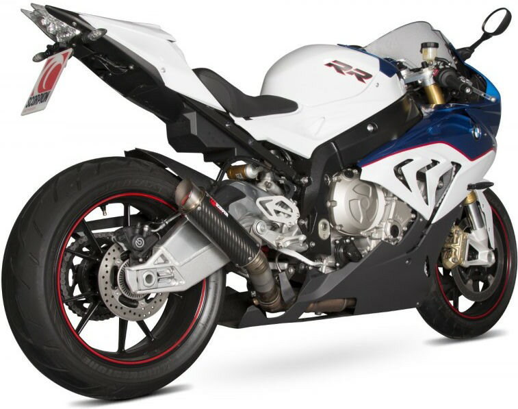 Scorpion / スコーピオンエキゾースト RP1-GP スリップオン カーボンファイバースリーブ BMW S1000 R