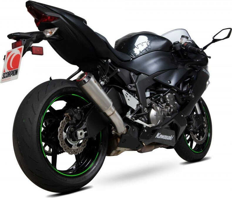 Scorpion / スコーピオンマフラー Red Power Slip-on Titanium Sleeve (NON EU HOMOLOGATED) | PKA129TEO