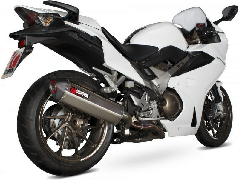 Scorpion / スコーピオンエキゾースト Serket スリップオン ステンレススリーブ eマーク Honda VFR 80