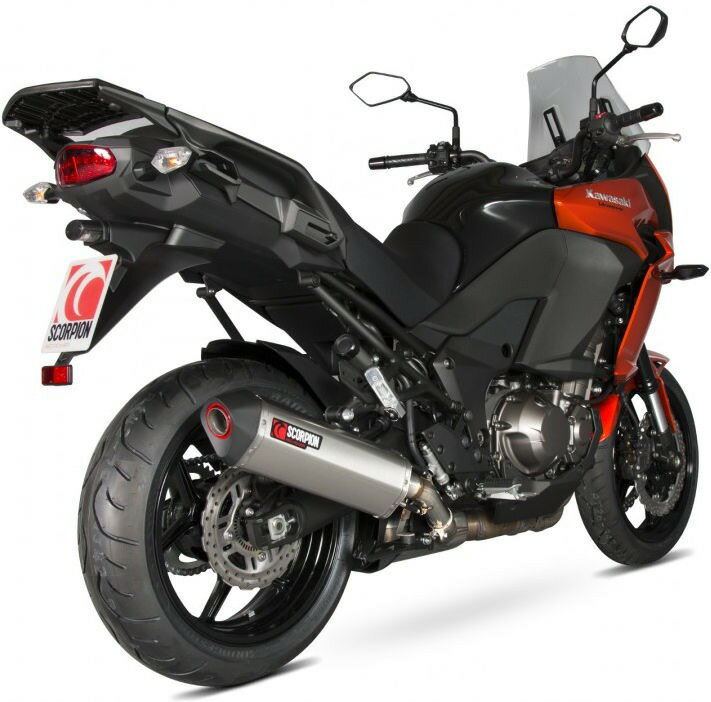 Scorpion / スコーピオンエキゾースト Serket スリップオン ステンレススリーブ Kawasaki Versys 1000 15