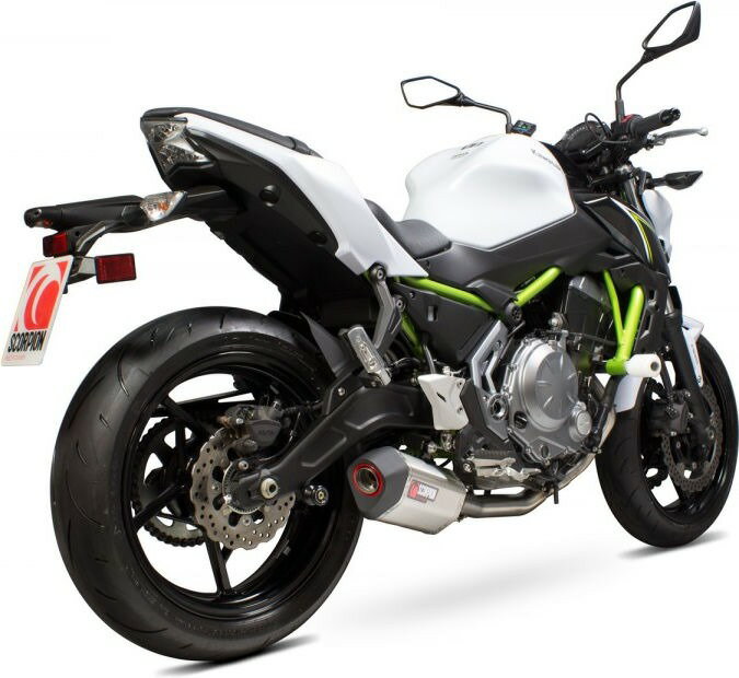 Scorpion / スコーピオンエキゾースト Serket フルシステム ステンレススリーブ Kawasaki Z 650 17-Curre