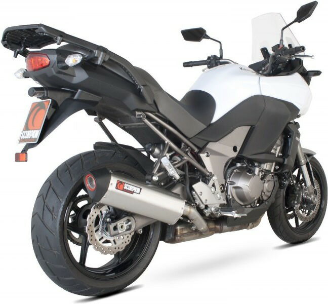 Scorpion / スコーピオンエキゾースト Serket スリップオン ステンレススリーブ Kawasaki Versys 1000 12