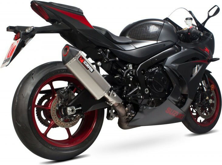 Scorpion / スコーピオンエキゾースト Serket スリップオン チタンスリーブ eマーク Suzuki GSX-R 1000