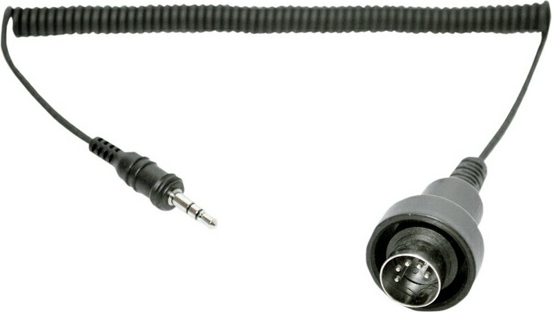 SENA / セナ SM10 ステレオジャック 3.5MM TO 5-PIN DIN ブラック Honda Gold Wing | SC-A0121