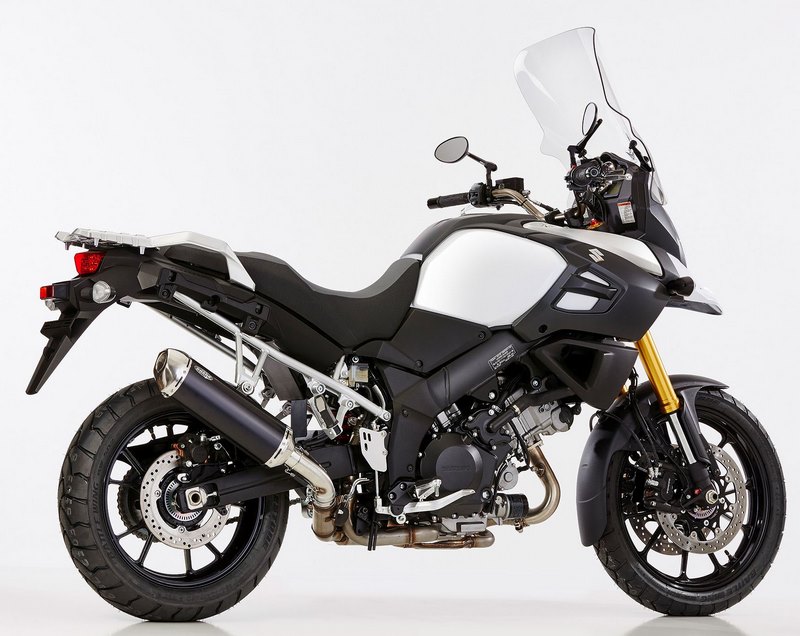 SHARK / シャークマフラー DSX-5 slip on exhaust (4-1)- Black- Elliptical | 841073