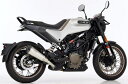 SHARK / シャークマフラー DSX-7 slip on exhaust (1-1) super short- Silver- Elliptical/Conical | 843305
