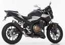 SHARK / シャークマフラー SRC 4 slip on exhaust (2-1)- Black- Round | 845101