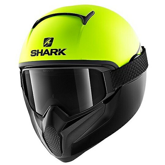 Shark/シャークIntegralヘルメットVANCORE2NEONSERIESマットフルオイエロー|HE3960EYKK