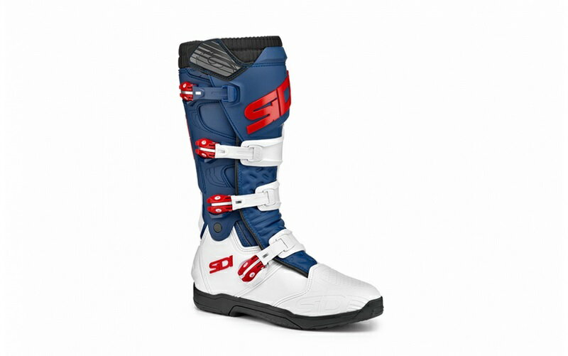 Sidi / シディ X-Power SC ホワイト-Navy-レッド オフロードブーツ | 52392-111