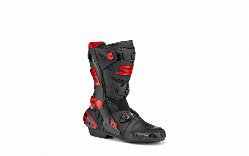 Sidi / シディ Rex AIR ブラック/レッド オンロードブーツ | 52461-243