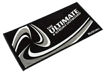 Suzuki / スズキ バスタオル Ultimate ブラック | 99000-990X7-BT2