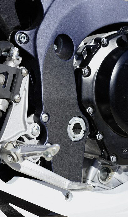 Suzuki / スズキ フレーム プロテクションステッカー ブラック | 990D0-14JFC-BLK