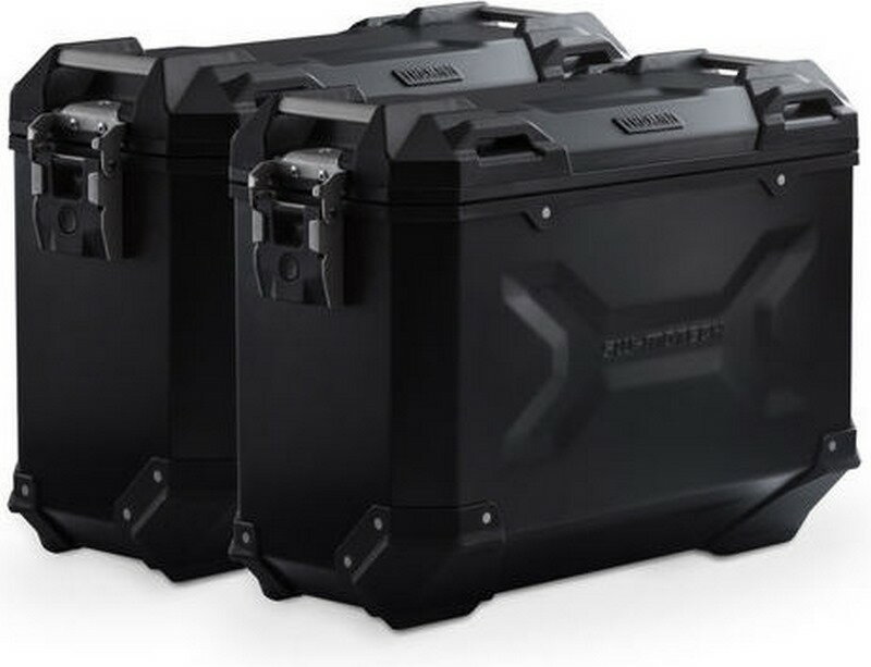 SW-MOTECH TRAX ADV aluminium case system Black. 37/37 l. Kawasaki Versys 1000 (18-). | KFT.08.922.70000/B