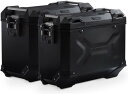SW-MOTECH TRAX ADV aluminium case system Black. 37/45 l. Moto Guzzi V85 TT (19-). | KFT.17.925.70000/B(2)