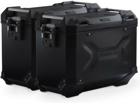 SW-MOTECH / SWモテック TRAX ADV アルミケース システム ブラック 45/45 l. Suzuki V stream 1000 (14) | KFT.05.