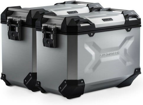 SW-MOTECH / SWモテック TRAX ADV アルミケース システム シルバー 45/45 l. Suzuki V stream 1000 (14) | KFT.05.