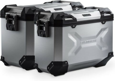 SW-MOTECH / SWモテック TRAX ADV アルミケース システム シルバー 45/37 l. Suzuki V stream 1050 (19-) | KFT.05