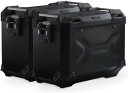 SW-MOTECH / SWモテック TRAX ADV アルミケース システム ブラック 45/45 l. Multistrada 1200/1260/950 ...