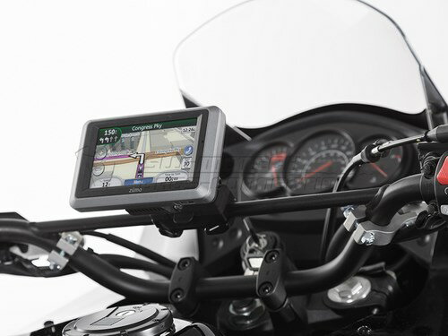 SW-MOTECH / SWモテック QUICK-LOCK（クイックロック） GPSマウント ブラック | GPS.00.646.10500/B