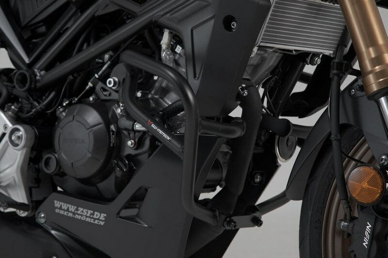 SW-MOTECH / SWモテック Crash bar. Black. Honda CB125R (20-) | SBL.01.973.10000/B