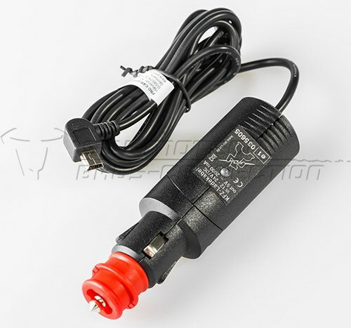 SW-MOTECH / SWモテック アダプター Dual Norm プラグ Mini-USB 12 V 180 cm コイル状ケーブル | EMA.00.107.103