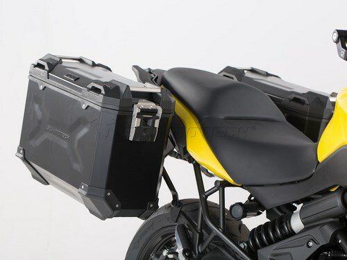 SWモテック / SW-MOTECH TRAX（トラックス） ADV パニアシステム ブラック 37/37 L- Kawasaki Versys 650 (15-