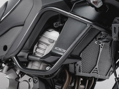 SWモテック / SW-MOTECH クラッシュバー ブラック- Kawasaki Versys 1000 (15-)