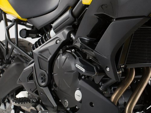 SWモテック / SW-MOTECH フレームスライダー キット ブラック- Kawasaki Versys 650 (15-)