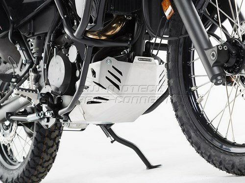 SWモテック / SW-MOTECH エンジンガード- シルバー KAWASAKI KLR 650 ('08-)