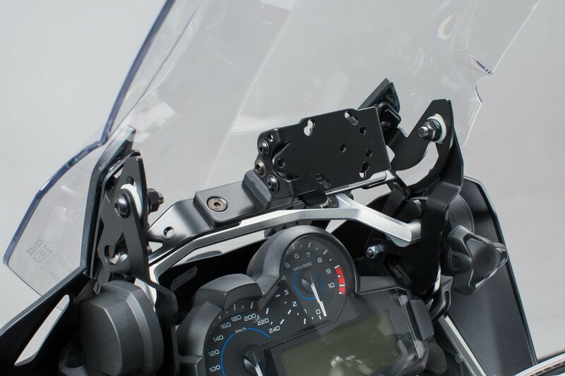 SWモテック / SW-MOTECH スクリーン　レインフォースメント - ブラック - BMW R1200 GS LC / アドベン?