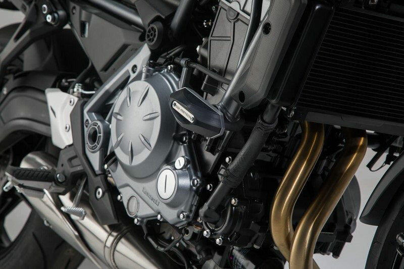 SWモテック / SW-MOTECH フレームスライダーセット - ブラック - Kawasaki Z650 (16-). | STP.08.590.11300/B