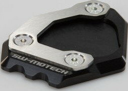 SW-MOTECH / SWモテック エクステンションサイドスタンドフット. −ブラック/シルバー− BMW G 310