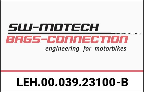 SW-MOTECH / SWモテック バーバック ? 28 mm ハンドルバー H=30 mm. バック 22 mm. ブラック | LEH.00.039.23