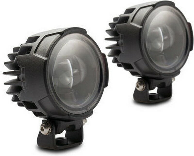 SW-MOTECH EVO fog light kit Black. Kawasaki Versys 650 (10-14). | NSW.08.004.51200/B