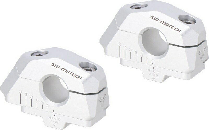 SW-MOTECH / SWモテック Bar back variable for ?22 handlebars | LEH.00.039.30000/S