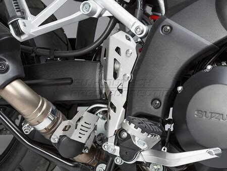 SW-MOTECH / SWモテック ブレーキシリンダーガード シルバー Suzuki V-Strom 1000 (14-) | BPS.05.175.10100/S