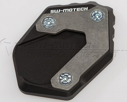 SWモテック / SW-MOTECH サイドスタンドフット ブラック/シルバー- BMW R1200GS LC Adventure (14-)