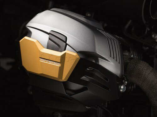 SWモテック / SW-MOTECH シリンダープロテクション ゴールド- 左右セット BMW R1200 R / GS / Adv- / nineT