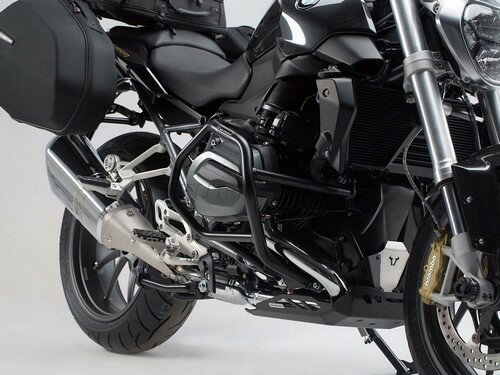 SWモテック / SW-MOTECH クラッシュバー −ブラック− BMW R1200R / R1200RS (15-).