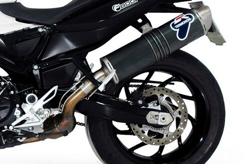 Termignoni / テルミニョーニ 1 SIL STR スリップオン オーバル ステンレス- スリーブ: カーボン LOOK