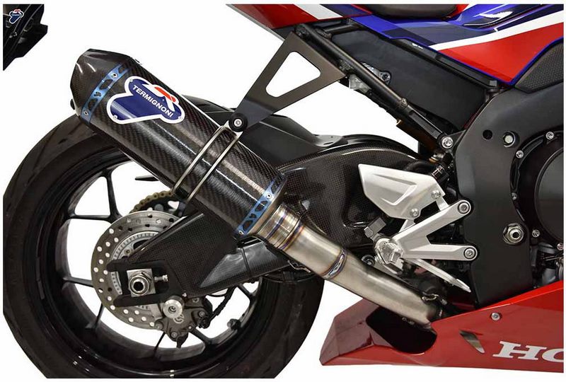 Termignoni / ƥߥ˥硼 COLLECTOR+SILENCER- TITANIUM- CARBON- Racing- Without Catalyzer | H17109400TCC