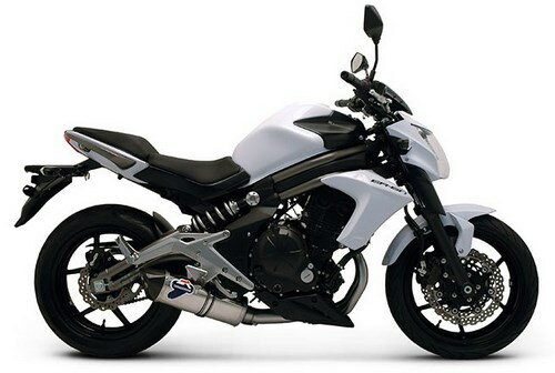 Termignoni / テルミニョーニ 2X1 Street カーボンキャップ ステンレスEU規格 KAWASAKI ER 6n (2012-2016) | K