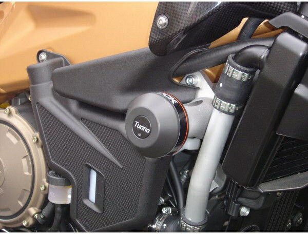 Top-Block / トップブロック フレームスライダー Aprilia Tuono（トゥオーノ） 1000 (06-09)- カラー: アルミニウム | RLA