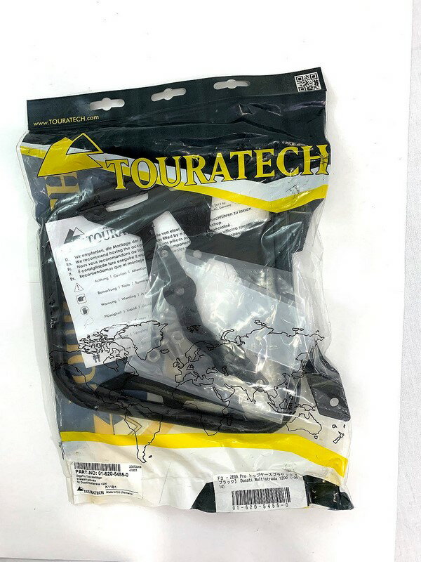TOURATECH(ツラーテック):ZEGA Pro トップケースブラケット【ブラック】 Ducati Multistrada 1200 (-2014) | 01-620-5455-0