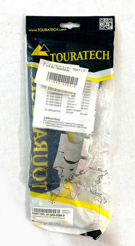 トゥーラテック ハンドルバー増量タイプ8 Ktm｜01-040-0268-0